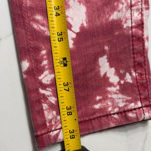 Miss Me Women's Pink Tie-Dye Skinny Jeans - Picture 13 of 16